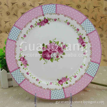 Best Selling Items Porcelain Enameled Japanese Ceramic Plate